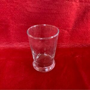 Lowball Cocktail Whiskey Drinking Clear Heavy Glass  6 OZ.